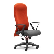 E2281H Executive Office Chair / Fabric Office Chair / High Back Chair / Office Furniture / Kerusi Pe