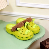 crocs2026 New Kajia model new Shrek co-branded parent-child style clogs beach shoes cartoon style