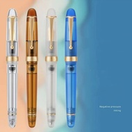 [NEW] Asvine V126 Fountain Pen Pengisian Akrilik Vakum Ef/f/m Nib Cantik Lutsinar/ Coklat Matte Puti