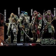 全新未拆 Threezero 3A 忍者龜 變種時代 電影 1/6比例 拉斐爾 米開朗基羅 多納太羅 李奧納多 TMNT