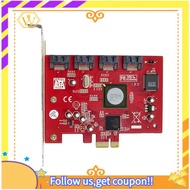 【W】For Enhanced Storage Solutions:PCI-E X1 to 4-Port SATA 3.0  Card with Silicon Image SATA 2.0 III 