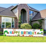The Very Hungry Caterpillar Birthday Banner, Caterpillar Happy Birthday Sign, World Of Eric Carle Bd