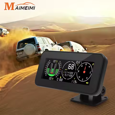 M60 Digital Speed Slope Meter Inclinometer M50 With GPS Speedometer Compass For off road accessories