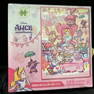 香港現貨 絕版 台灣製 Alice Disney Cheshire Cat 妙妙貓 愛麗絲夢遊仙境 砌圖 拼圖108片