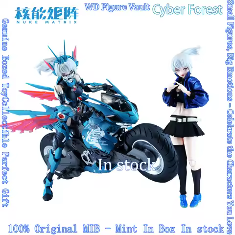 In Stock Nuclear Matrix Cyber Forest Hurricane Locust Ye Fengchan Double Body Mecha Girl Assembly Mo