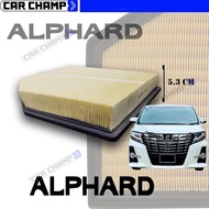AIR FILTER for Toyota Alphard 2015 to 2020 ( 17801-31170 ) 4x4b