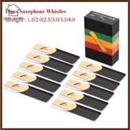 YELGIRL Clarinet Reed, Bb 10Pcs Saxophone Whistle,  1.5/2.0/2.5/3.0/3.5/4.0 Alto Strength Wind Instr