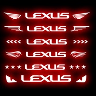 Lexus Lexus NX High-Position Brake Light Sticker Carbon Fiber Pattern Card Dream Tail Light Sticker 