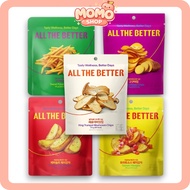 [ALL THE BETTER] Vegetable Crispy Chips (Potato Wedges/Sweet Potato/Mushrooms)_From Korea