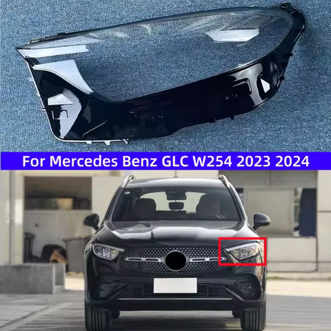 For Mercedes Benz GLC W254 2023 2024 GLC200 GLC260 GLC300 Car Accessories Transparent PC Material Fr