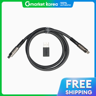 Keychron | สายเคเบล USB-C แบบค 8K รน Quickron สดำ