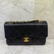CHANEL 黑金鍊條CF25斜背包 /1