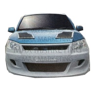 PROTON SAGA BLM FRONT BUMPER  R3/MGR  (FIBER GETAH ) SKIRT LIP BODYKIT