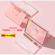 Case for IPad  Pro 11 2022 2021 2020 10th 10.9 Air 5 4 5th 6th 9.7 2017 2018 10.2 9th 8 7 Air 2 1 360° Rotate Backlit Keyboard Tablet Magnetic Cover with Pen Slot