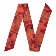 HERMES La Patisserie Francaise Maxi Twilly slim 法式甜點 長絲巾