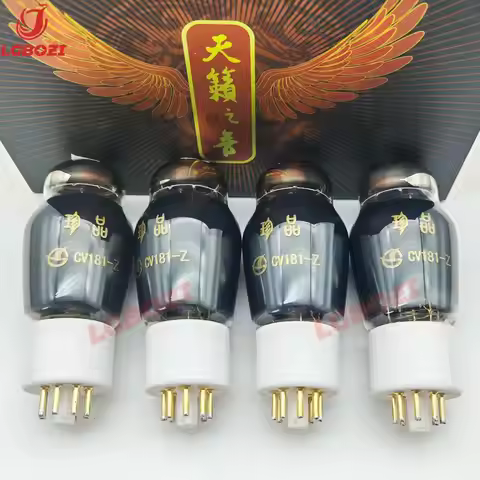 2025 New Product Teana CV181-Z Vacuum Tube Replacement 6SN7 CV181 6N8P 6H8C ECC32 CV1998 HIFI Audio 