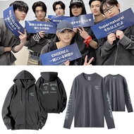 ENHYPEN Walk The Line 2025 Concert Hoodie - Long Sleeve Zipper