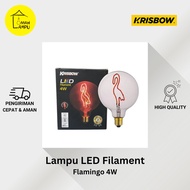 Lampu Krisbow LED Filament Flamingo 4W