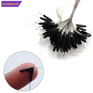 【READY STOCK】LOVETOUCH 50Pcs Eight Bifurcation Accessory Double Hooks Contactor Fishing Line Device 