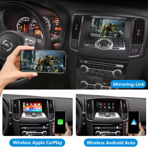 Maxima J32 370Z 350Z Upgrade Wireless CarPlay Android Auto Decoder Module Interface Kit Maxima J32 3