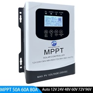12V 24V 48V 60V 72V 96V MPPT Solar Battery Charge  Controller PV Regulator 230VDC For Lifepo4 Lithiu