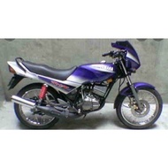 FREE STICKER 5IN1 - Yamaha Rxz Mili Purple MILI  Cover Set SIAP Tanam Nakasone