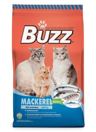 Buzz อาหารแมว บัซซ์ มีหลายสูตร ขนาด 1-1.2 กก.
