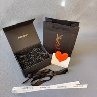 Saint Laurent YSL Counter Original Lipstick/Perfume Box Tote Bag Lipstick Gift Bag