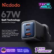 MCDODO CH050 / CH099 - 67W / 45W MINI FAST CHARGER (UK)