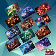 KapzLegacy DOTA 2 ATM Bank Sticker Card Cover Access Touch n Go Skin Bank Debit Credit TnG Cards Chi