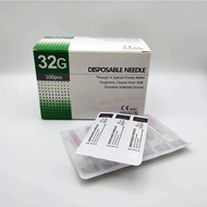 Ultra Fine Needle 32G 13MM 6MM 4MM  (Painless Beauty Needle) Hypodermic 12s