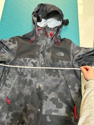 The north face 北臉迷彩風衣外套斷捨離beams style outdoor cityboystyle