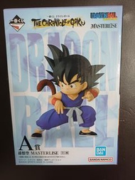 七龍珠一番賞《THE CHRONICLE OF GOKU》（悟空編年史）系列 A賞 孫悟空 MASTERLISE 模型公仔 金證