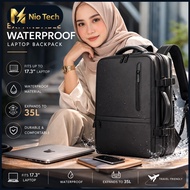 NioTech 35L Savage BRUNO Backpack Laptop Backpack Waterproof Men Women Waterproof Travel Bag Busines