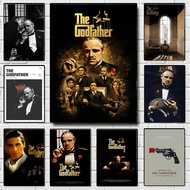 New The Godfather 2022 Movie Part 2 Marlon Brando Poster Prints Wall Art Canvas Oil Painting Picture