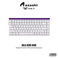AULA HERO 84HE Magnetic Switch Mechanical Keyboard – 8KHz Polling Rate, Wired RGB Gaming Keyboard, U