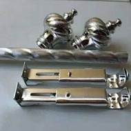 batang gorden/tiang horden 50cm (setengah meter) fullset