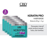 CBD Professional Keratin Pro Daily Use Hair Mask (Masker Rambut) 35gr