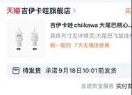 chiikawa 飛天飛鼠 桃心飛鼠 momonga