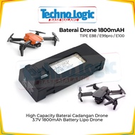 Baterai Drone E88 / E99pro / E100 Drone Battery 1800mAH Batre - technologic - Technomall