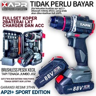 MAKTEC CORDLESS bor baterai GARANSI 3THN yg redy APR JAPAN AP21+ bor cordless drill 10mm tanpa kabel