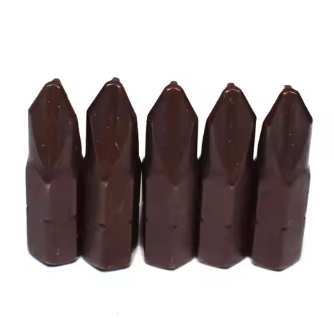 12pcs/lot 25mm length short 1/4' Hex Shank Tri-wing Y Tip Head Screwdriver Bits Anti-rust Y type Y0 