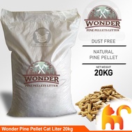 Wonder-Cat Pine Pellet Cat Litter 20kg