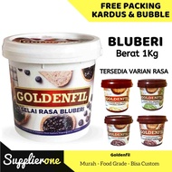 Goldenfil Choco Crunchy / Selai Roti Bakar / Toping Roti / Selai Roti / Selai Coklat / Olesan Roti