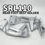 LAGENDA SRL110 / DV110 REAR FOOT REST HOLDER (R/L) FOOTREST FOOT REST BRACKET BELAKANG SET YAMAHA LA
