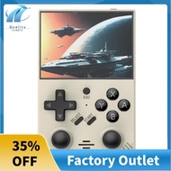 R35Plus Retro Video Game Console 128G 20,000+Games 3.5in IPS Screen Handheld Game Console Linux Syst