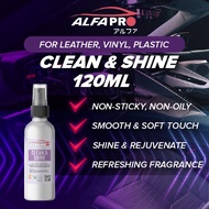 Alfapro Clean & Shine - Leather & plastic - 120 mL