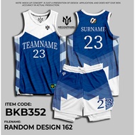 Custom Basketball Jersey - High-Quality Full Sublimation, Personalized Short Sleeve Design