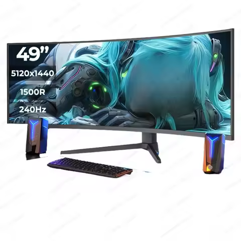 5K 1500R Curved Monitor 49" 32:9 Ultrawide Computer Screen 120hz/180hz/240hz VA Panel Lcd Gaming Mon