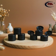 Plain 24-Line Fliptop Neck Bottle Cap 24-Line Fliptop Neck/ 24-Neck Bottle Cap Black